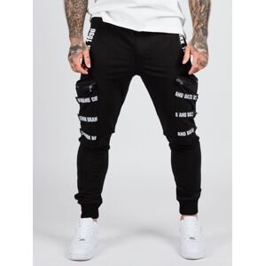 Pánske tepláky CIPO & BAXX CR127 BLACK Farba: Čierna, Konfekčná veľkosť: XL
