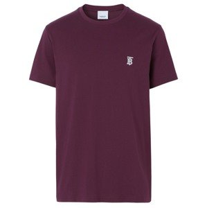 BURBERRY Parker Maroon tričko Veľkosť: L