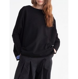 #VDR Pastel Black oversize mikina Veľkosť: S