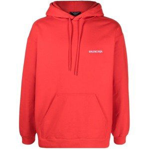 BALENCIAGA Kangaroo Red mikina Veľkosť: L