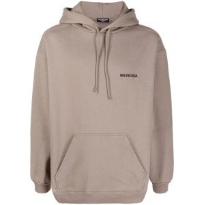 BALENCIAGA Kangaroo Brown mikina Veľkosť: M