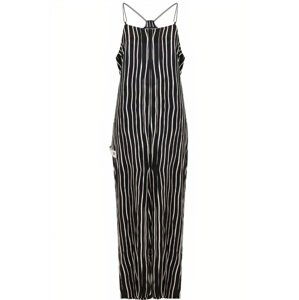 #VDR Striped B&W šaty Veľkosť: S