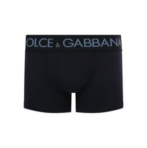 DOLCE & GABBANA Logo Black boxerky Veľkosť: XXL