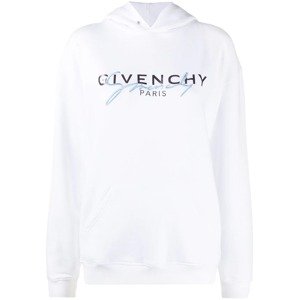 GIVENCHY Paris Logo White mikina Veľkosť: M