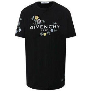 GIVENCHY Floral Printed Embroidered tričko Veľkosť: S