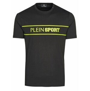 PLEIN SPORT Marked Black tričko Veľkosť: M