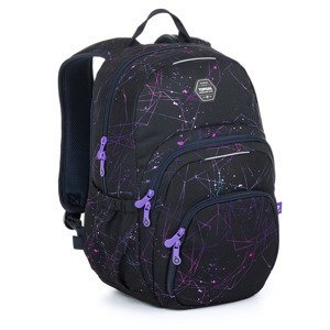 Študentský batoh s fialovými detailmi Topgal SKYE 24031