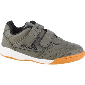 Detské khaki sálové tenisky Kappa Kickoff K 260509K-3111 Veľkosť: 31
