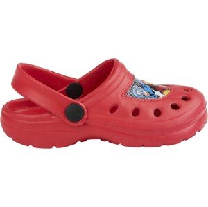 Červené chlapčenské nazuváky crocs Marvel Avengers Veľkosť: 26/27