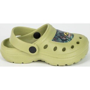 Svetlozelené chlapčenské nazuváky crocs Jurassic Park Veľkosť: 26/27