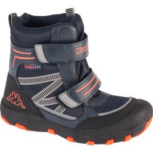 Tmavomodré detské členkové topánky Kappa Blackpool Tex K 260805K-6729 Veľkosť: 32