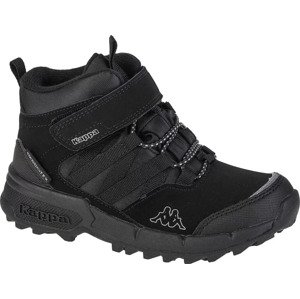 Čierne chlapčenské topánky Kappa Thabo Tex K 260897K-1111 Veľkosť: 32