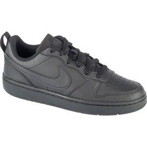 Čierne chlapčenské tenisky Nike Court Borough Low Recraft GS DV5456-002 Veľkosť: 38,5