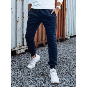 Tmavomodré pánske jogger tepláky UX4432 Veľkosť: L