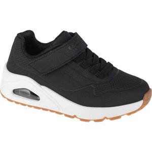 Čierne chlapčenské tenisky Skechers Uno Air Blitz 403673L-BLK Veľkosť: 28,5