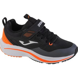 Čierno-oranžové chlapčenské tenisky Joma Ferro Jr 2201 JFERRW2201V Veľkosť: 32