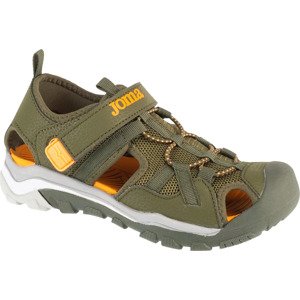 Kaki detské sandále s plnou špičkou Joma S.Lake Jr 2523 SLAKJS2523V Veľkosť: 27