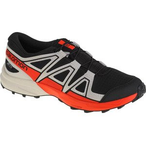 Čierno-béžové športové topánky Salomon Speedcross Jr 412874 Veľkosť: 32