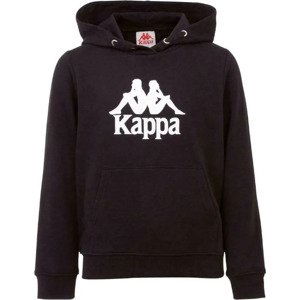 ČIERNA MIKINA KAPPA TAINO KIDS HOODIE 705322J-19-4006 Veľkosť: 140