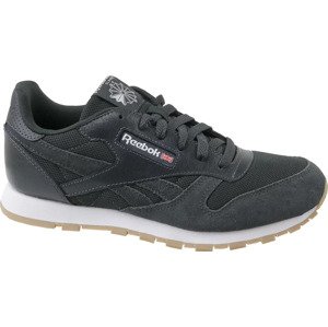 Čierne detské tenisky REEBOK Cl Leather ESTL CN1142 Veľkosť: 36,5