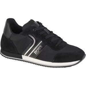 Čierne chlapčenské tenisky BOSS Trainers J29282-09B Veľkosť: 33