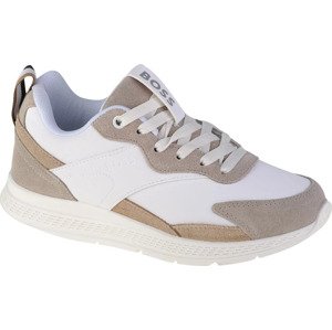 Bielo-béžové chlapčenské tenisky BOSS Trainers J29289-10B Veľkosť: 34