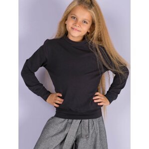 DETSKÁ TMAVO ŠEDÁ MIKINA 78-BL-003.00-DARK GREY Veľkosť: 122