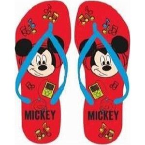 Mickey Mouse Červené žabky Veľkosť: 28/29