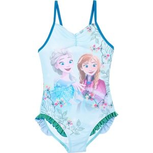 SVETLOMODRÉ PLAVKY S POTLAČOU DISNEY FROZEN Veľkosť: 128