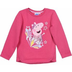 DIEVČENSKÁ RUŽOVÁ MIKINA PEPPA PIG Veľkosť: 128