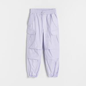 Reserved - Girls` trousers - Purpurová