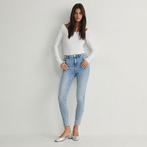 Reserved - Ladies` jeans trousers - Modrá