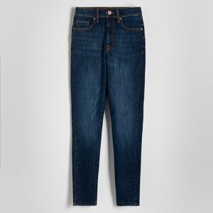 Reserved - Ladies` jeans trousers - Tmavomodrá