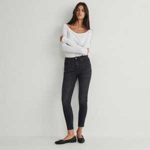 Reserved - Ladies` jeans trousers - Šedá