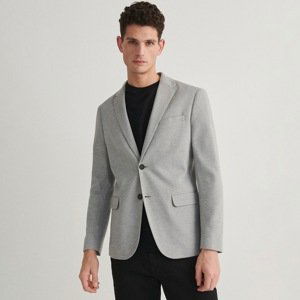 Reserved - Blejzer slim fit - Svetlošedá