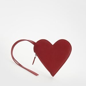 Reserved - Peňaženka v tvare srdca - Červená