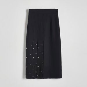 Reserved - Ladies` skirt - Čierna