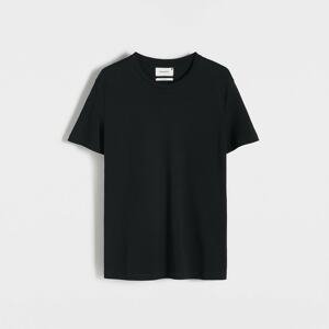 Reserved - Tričko slim fit - Čierna