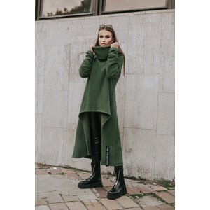 Dámske pončo VSB Collection LONG green, Veľkosť  2XL/3XL