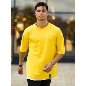 Trendy pánske VSB BASIC tričko žltá, Veľkosť L
