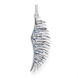 THOMAS SABO prívesok Phoenix wing with blue stones silver PE938-644-1