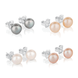 TOUS strieborné náušnice Pearls 015251030