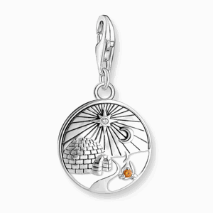 THOMAS SABO strieborný prívesok charm Igloo 2060-473-7