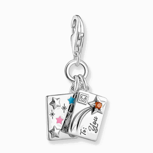 THOMAS SABO strieborný prívesok charm Letter 2061-691-7