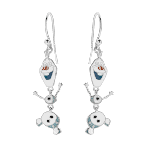 DISNEY strieborné náušnice Olaf E905572SL