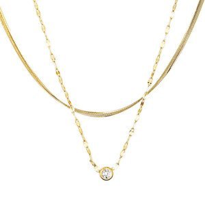 ZAG oceľový náhrdelník Sahiba ZGSNX13927-01UNI