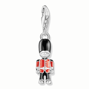 THOMAS SABO strieborný prívesok charm London royal guard 2122-007-7