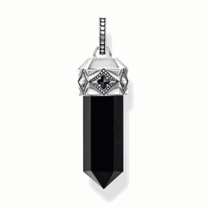 THOMAS SABO prívesok Hexagon black onyx PE964-641-11