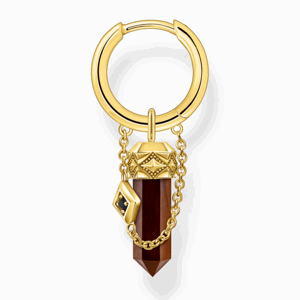 THOMAS SABO kusová náušnica Tiger's eye CR724-324-10