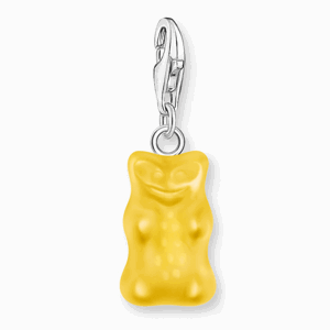 THOMAS SABO x HARIBO strieborný prívesok charm Yellow goldbear 2183-017-4